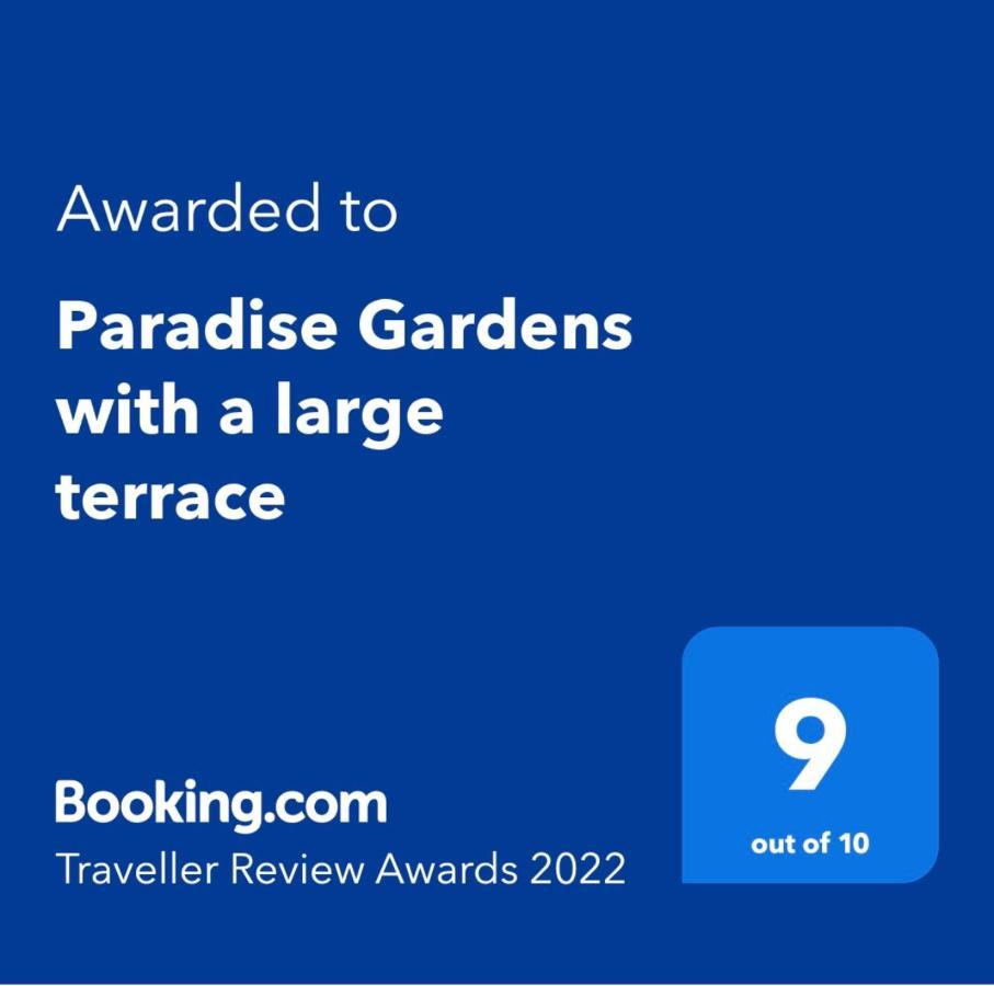Paradise Gardens With A Large Terrace Пафос Экстерьер фото